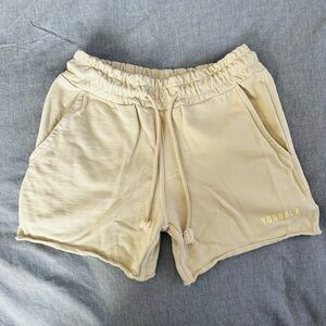 YoungLA Men’s Beige Athletic Shorts